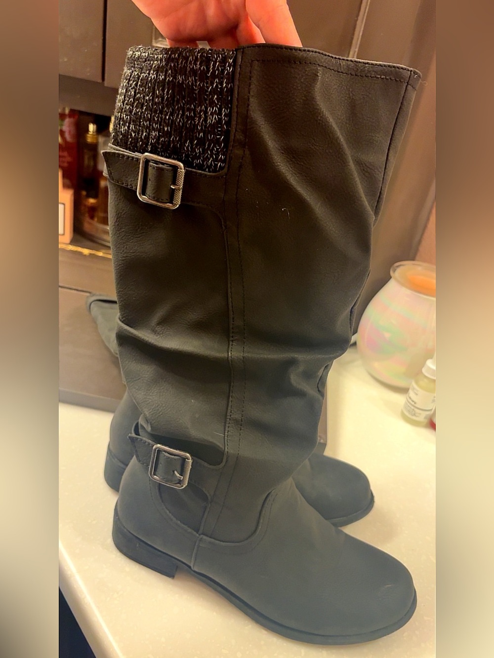 XOXO Miles Wide Calf Tall Boots
